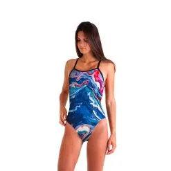 R-EVENGE Bañador De Una Pieza De Natación Para Mujer Endurance Paint