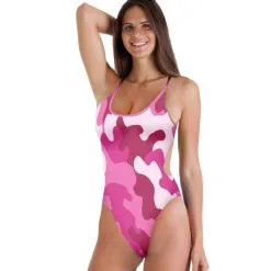 R-EVENGE Bañador De Una Pieza De Natación Revolution Army Blue -CAMINAR comercio baador de una pieza de natacion revolution army pink