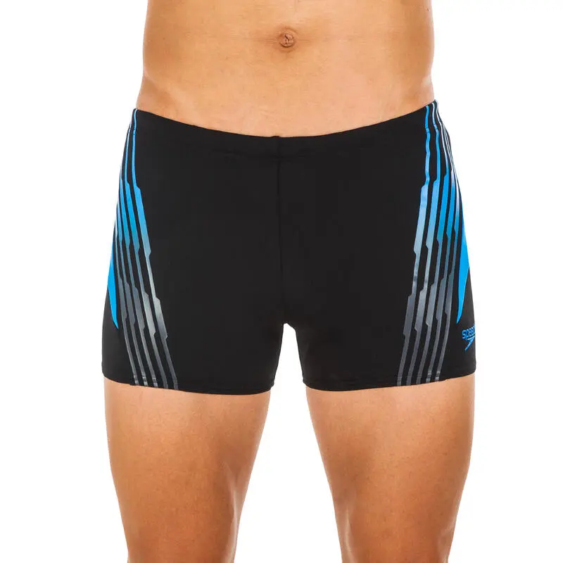 Speedo Bañador Hombre Natación Arena Bóxer Negro Azul 1 Speedo Bañador Hombre Natación Arena Bóxer Negro Azul
