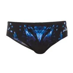 Bañador Hombre Natación Slip Nabaiji Negro Estampado -CAMINAR comercio baador hombre natacion slip nabaiji negro estampado 3