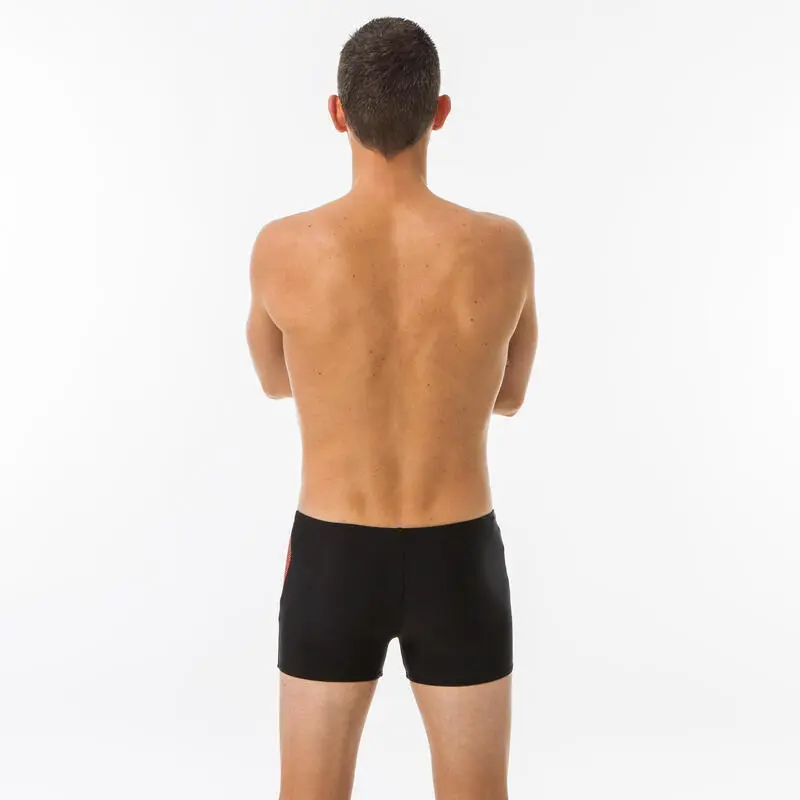 Bañador Hombre Natación Speedo Bóxer Negro Rojo 2 Bañador Hombre Natación Speedo Bóxer Negro Rojo - Imagen 2