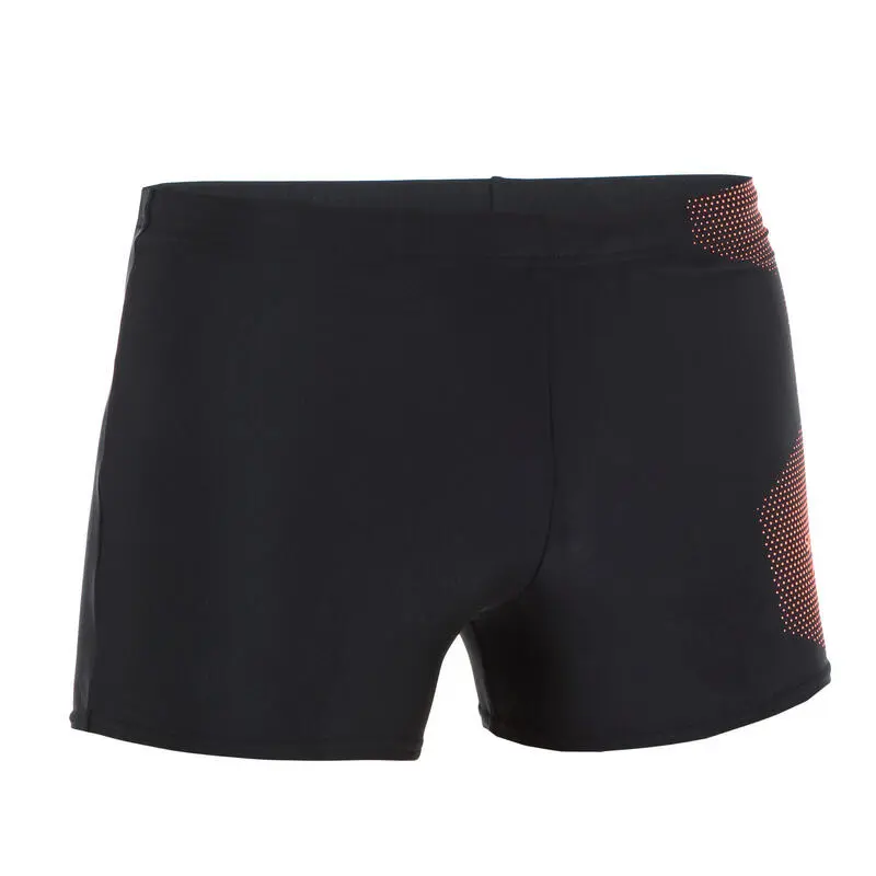 Bañador Hombre Natación Speedo Bóxer Negro Rojo 4 Bañador Hombre Natación Speedo Bóxer Negro Rojo - Imagen 4