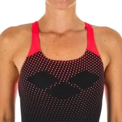 Bañador Mujer Natación Arena Swim Pro Negro Coral 7 Bañador Mujer Natación Arena Swim Pro Negro Coral -CAMINAR comercio baador mujer natacion arena swim pro negro coral 3