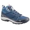 Botas De Montaña Y Trekking Impermeables Mujer Quechua NH150 Mid Azul