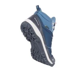 Botas De Montaña Y Trekking Impermeables Mujer Quechua NH150 Mid Azul -CAMINAR comercio botas de montaa y trekking impermeables mujer quechua nh150 mid azul 2