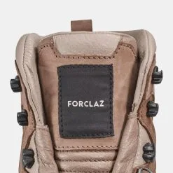 Botas Montaña Y Trekking De Piel Impermeables Suela Vibram Mujer Forclaz MT500 -CAMINAR comercio botas montaa y trekking de piel impermeables suela vibram mujer forclaz mt500 4