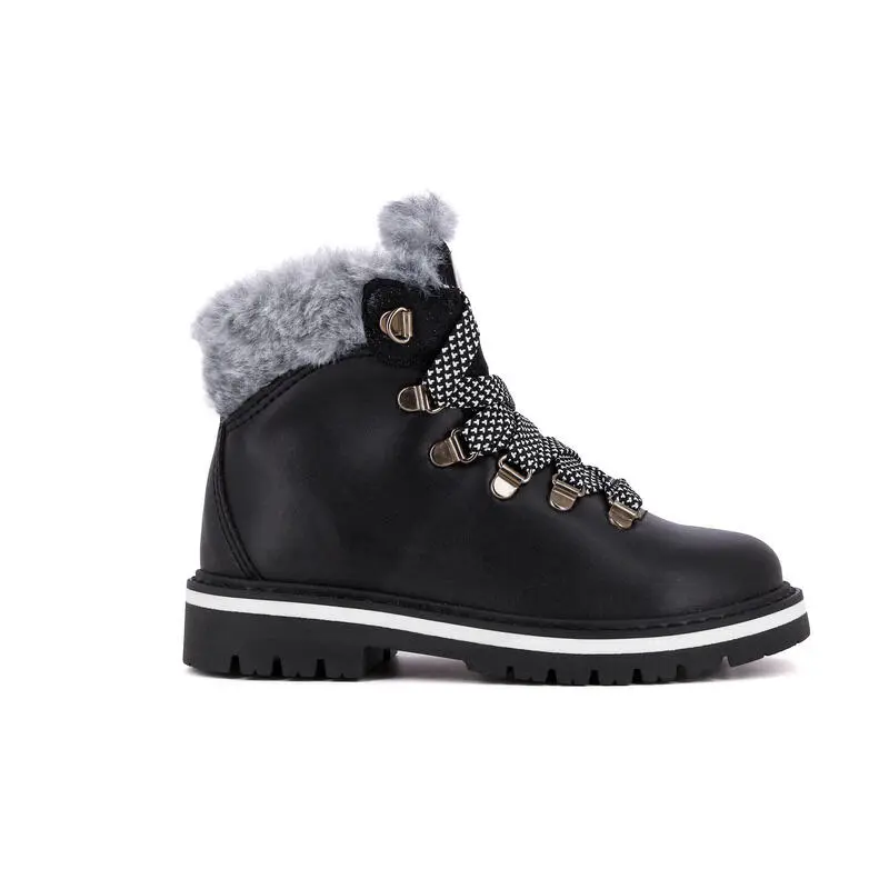 Botines De Senderismo De Microfibra De Niña PABLOSKY En Negro 2 Botines De Senderismo De Microfibra De Niña PABLOSKY En Negro - Imagen 2