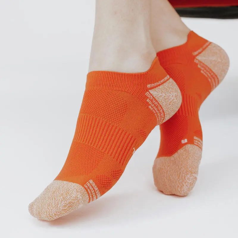 Newfeel Calcetines Caminar Invisible X3 Adulto Fresh Naranja/azul 2 Newfeel Calcetines Caminar Invisible X3 Adulto Fresh Naranja/azul - Imagen 2