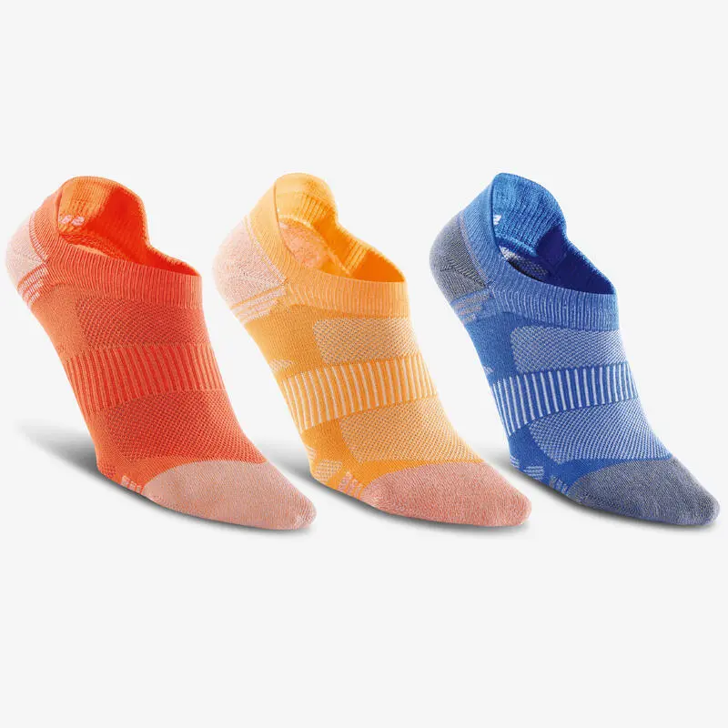 Newfeel Calcetines Caminar Invisible X3 Adulto Fresh Naranja/azul 1 Newfeel Calcetines Caminar Invisible X3 Adulto Fresh Naranja/azul