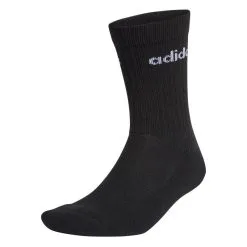 Calcetines Deportivos Altos Tenis Pack De 3 Adidas Adulto Negro -CAMINAR comercio calcetines deportivos altos tenis pack de 3 adidas adulto negro 3