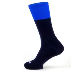 Calcetines Unisex Con Refuerzo Compresivos Mooquer Bitone Sea Stan Azul