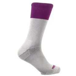 CAMINAR comercio -CAMINAR comercio calcetines unisex con refuerzo compresivos mooquer bitone stan cardinale gris 1