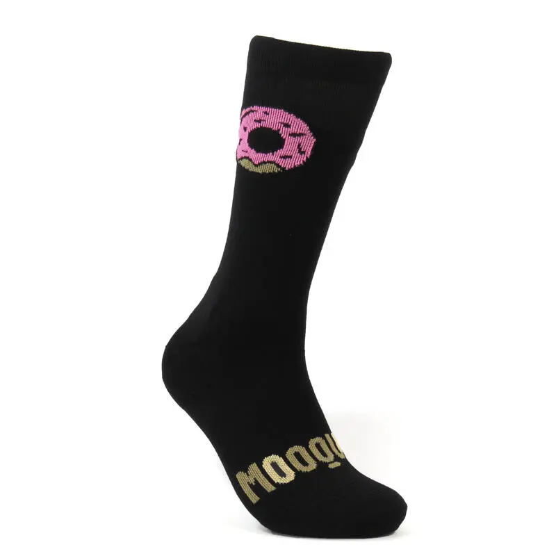 Calcetines Unisex Con Refuerzo Compresivos Mooquer No Sugar Stan Negro Bordados 3 Calcetines Unisex Con Refuerzo Compresivos Mooquer No Sugar Stan Negro Bordados - Imagen 3
