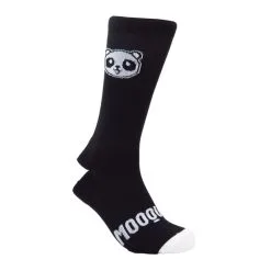 Calcetines Unisex Con Refuerzos Compresivos Mooquer Panda Stan Negros Bordados -CAMINAR comercio calcetines unisex con refuerzos compresivos mooquer panda stan negros bordados 2