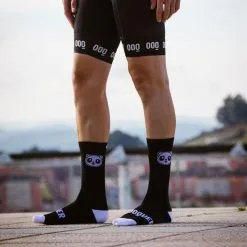 Calcetines Unisex Con Refuerzos Compresivos Mooquer Panda Stan Negros Bordados -CAMINAR comercio calcetines unisex con refuerzos compresivos mooquer panda stan negros bordados 4