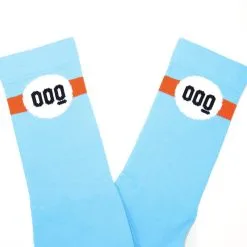 Calcetines Unisex Con Rejilla Altos Verano Mooquer GT Corsa Azul Bordados -CAMINAR comercio calcetines unisex con rejilla altos verano mooquer gt corsa azul bordados 3