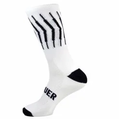 Calcetines Unisex Con Rejilla Altos Verano Mooquer Solitude Corsa Blanco