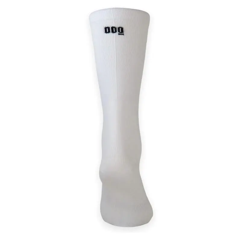 Calcetines Unisex Lisos Altos Mooquer Classy Evo Blanco Bordados En España 4 Calcetines Unisex Lisos Altos Mooquer Classy Evo Blanco Bordados En España - Imagen 4