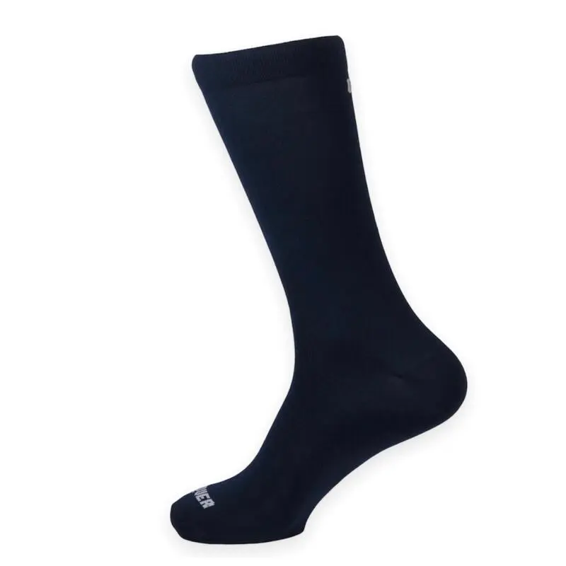 Calcetines Unisex Lisos Altos Mooquer Classy Evo Navy Azul Bordados En España 1 Calcetines Unisex Lisos Altos Mooquer Classy Evo Navy Azul Bordados En España
