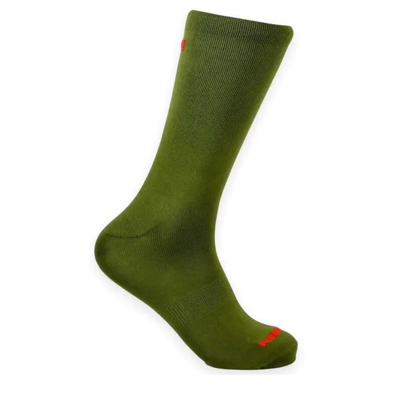 Calcetines Unisex Lisos Altos Mooquer Classy Evo Safari Verde Bordados España 2 Calcetines Unisex Lisos Altos Mooquer Classy Evo Safari Verde Bordados España - Imagen 2