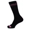 Calcetines Unisex Térmicos Invierno Mooquer Dots Lana Merino Negros Bordados