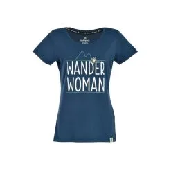 GIPFELGLÜCK Camiseta Carlotta Para Mujeres, Hecha De Algodón Orgánico -CAMINAR comercio camiseta carlotta para mujeres hecha de algodon organico 3