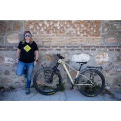 Columbus Outdoor Camiseta De Algodón Columbus Bikepackers De Manga Corta Negra -CAMINAR comercio camiseta de algodon columbus bikepackers de manga corta negra 2