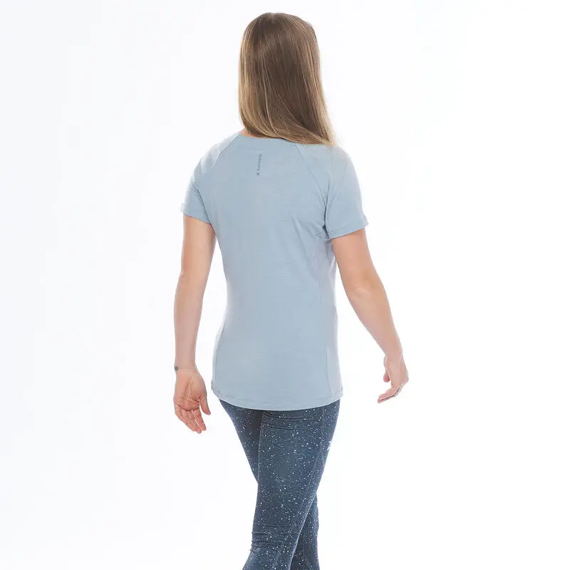 Camiseta De Escalada Y Montaña Lana Merina Mujer Simond Edge 2 Camiseta De Escalada Y Montaña Lana Merina Mujer Simond Edge - Imagen 2