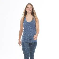Camiseta De Escalada Y Montaña Tirantes Mujer Simond Vertika Azul -CAMINAR comercio camiseta de escalada y montaa tirantes mujer simond vertika azul 2