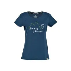 GIPFELGLÜCK Camiseta De Exterior Para Mujeres, Algodón Orgánico