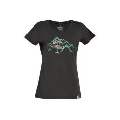 GIPFELGLÜCK Camiseta De Exterior Para Mujeres, Algodón Orgánico -CAMINAR comercio camiseta de exterior para mujeres algodon organico 19