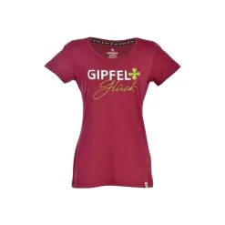 GIPFELGLÜCK Camiseta De Exterior Para Mujeres, Algodón Orgánico