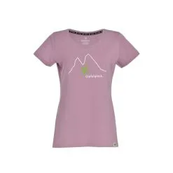 GIPFELGLÜCK Camiseta De Exterior Para Mujeres, Algodón Orgánico