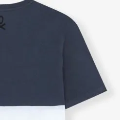 Camiseta De Manga Corta De Hombre Scalpers ADN BLOCK TEE Azul Marino De Algodón -CAMINAR comercio camiseta de manga corta de hombre scalpers adn block tee azul marino de algodon 3