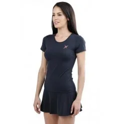 Camiseta De Manga Corta De Padel Drop Shot Tania 2023 Color Negro -CAMINAR comercio camiseta de manga corta de padel drop shot tania 2023 color negro 3