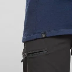 Camiseta De Montaña Y Trekking Lana Merino Mujer Forclaz MT900 Azul -CAMINAR comercio camiseta de montaa y trekking lana merino mujer forclaz mt900 azul 4