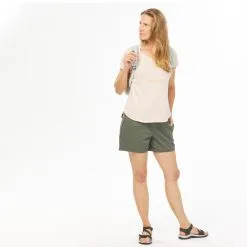 Camiseta De Montaña Y Trekking Manga Corta Mujer Quechua NH500 -CAMINAR comercio camiseta de montaa y trekking manga corta mujer quechua nh500 2