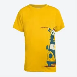 Camiseta De Montaña Y Trekking Manga Corta Niños (rango De Edad) Trangoworld Sin