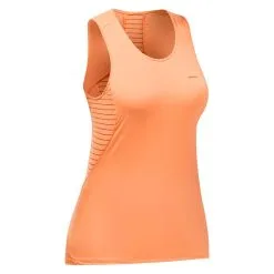 Camiseta De Montaña Y Trekking Tirantes Mujer Quechua MH500 Naranja -CAMINAR comercio camiseta de montaa y trekking tirantes mujer quechua mh500 naranja 4