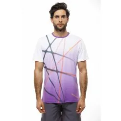 Camiseta De Pádel DROP SHOT BRUNO MORADO