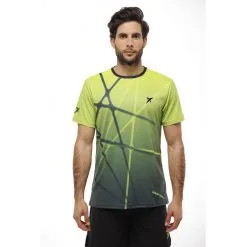 Camiseta De Pádel DROP SHOT BRUNO MORADO -CAMINAR comercio camiseta de padel drop shot bruno verde