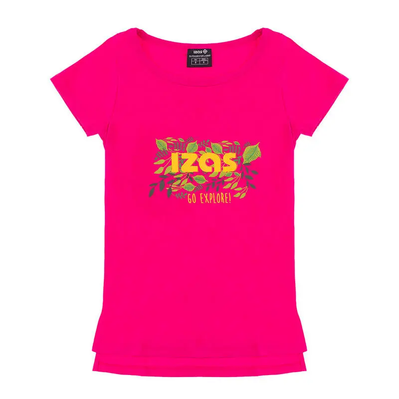 Camiseta Deportiva De Manga Corta Para Niña AIDEN KIDS Izas 1 Camiseta Deportiva De Manga Corta Para Niña AIDEN KIDS Izas