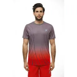 Camiseta Drop Shot Naos Rojo -CAMINAR comercio camiseta drop shot naos gris