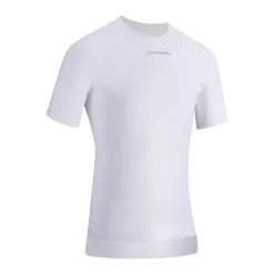 Camiseta Interior De Ciclismo Manga Corta Adulto Van Rysel Entretiempo Blanca