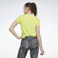 Camiseta Manga Corta Activchill Mujer Reebok Workout Ready Amarillo -CAMINAR comercio camiseta manga corta activchill mujer reebok workout ready amarillo 3