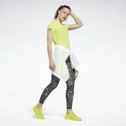Camiseta Manga Corta Activchill Mujer Reebok Workout Ready Amarillo -CAMINAR comercio camiseta manga corta activchill mujer reebok workout ready amarillo 7