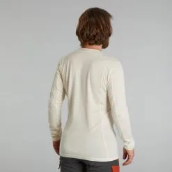 Camiseta Montaña Y Trekking Lana Merina Sin Teñir Hombre Forclaz MT500 -CAMINAR comercio camiseta montaa y trekking lana merina sin teir hombre forclaz mt500 2