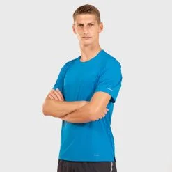 EVADICT CAMISETA PERF MANGA CORTA TRAIL RUNNING HOMBRE AZUL