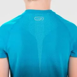 Camiseta Running Manga Corta Niños Kiprun Skincarte Azul -CAMINAR comercio camiseta running manga corta nios kiprun skincarte azul 3