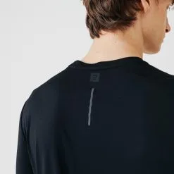 Kalenji Camiseta Running Manga Larga Transpirable Hombre Sun Protect Negro -CAMINAR comercio camiseta running manga larga transpirable hombre sun protect negro 4